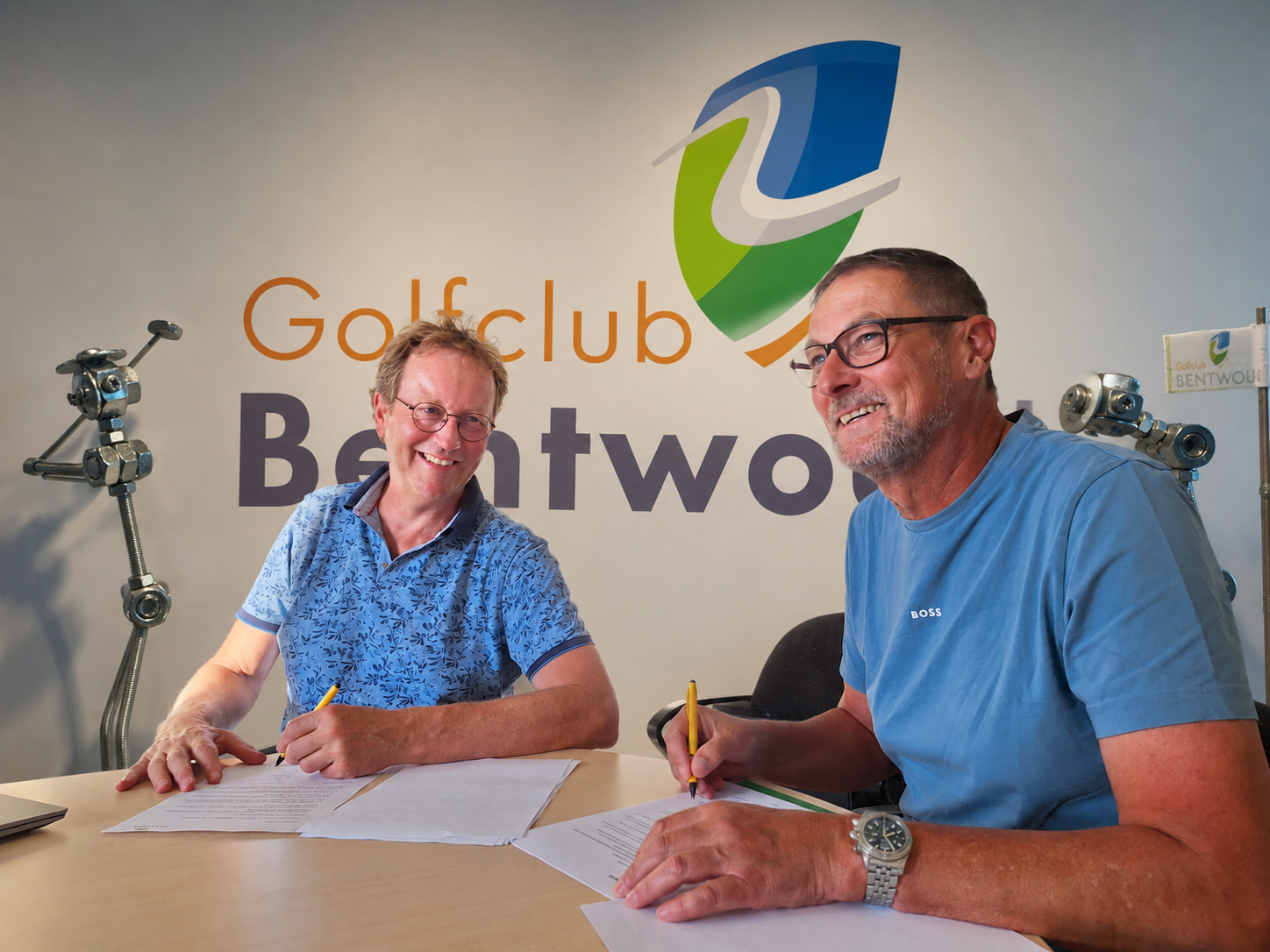 Ondertekening contracten